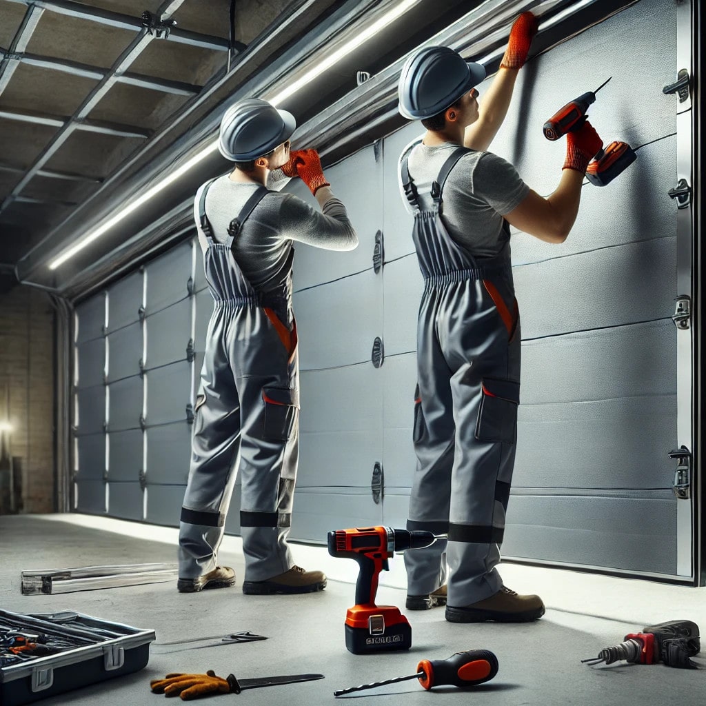 Wiskitki bramy garażowe montaż